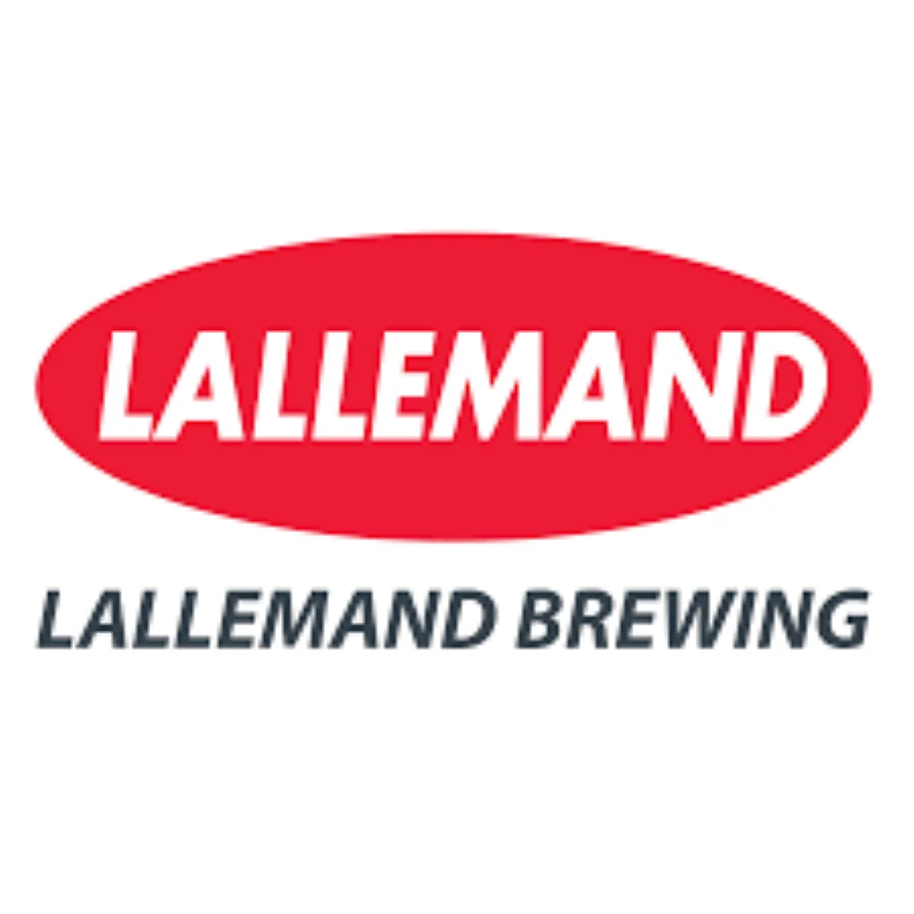 Lallemand Brewing logo in red and black text