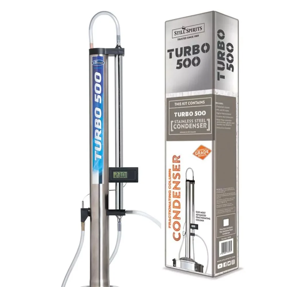 Turbo 500 stainless steel condenser kit